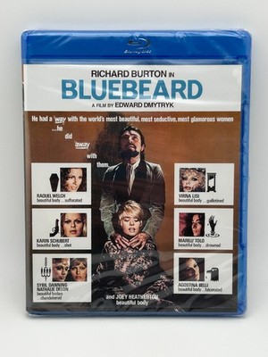 Bluebeard (1972) Blu-ray Scream Factory Limited Ed. Richard Burton Raquel Welch
