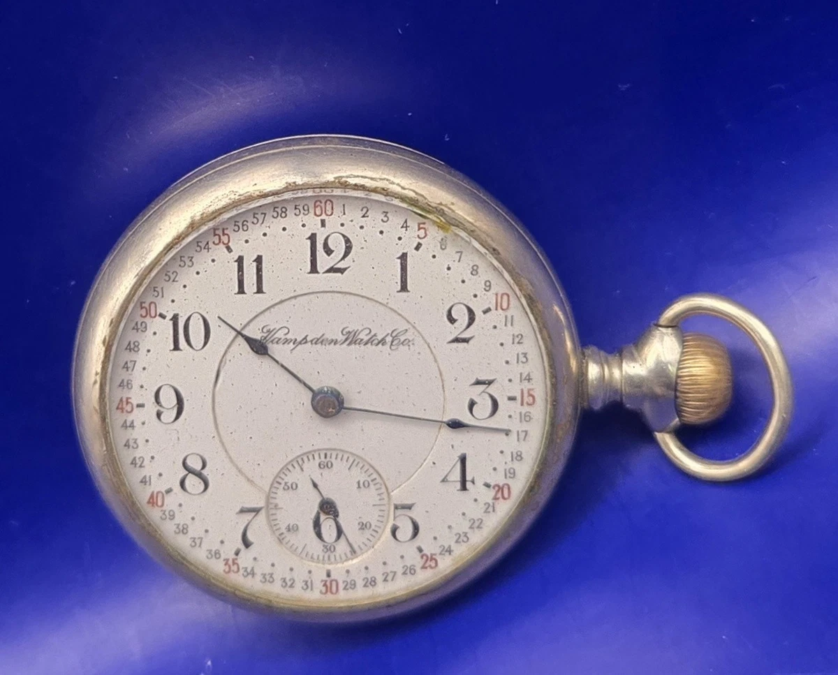 Hampden Pocket Watch Pocket Watches with Vintage 16 Pocket Watch