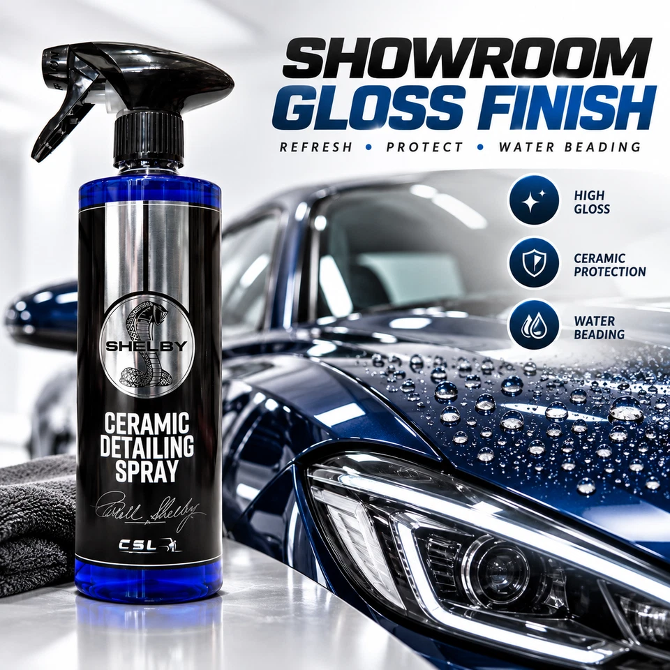 Shelby ceramic detailer gloss finish