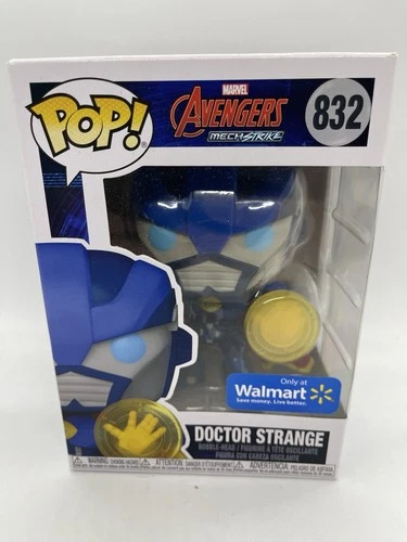 Funko Pop Doctor Strange 832 Marvel Avengers Mech Strike Walmart Exclusive