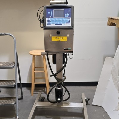 Videojet 1520 Industrial Inkjet Marking/Coding Printer on Stand