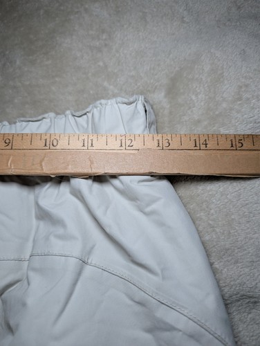 The North Face Snow Pants Youth/Junior L White Hyvent Insulated Cargo Ski - Picture 6 of 8