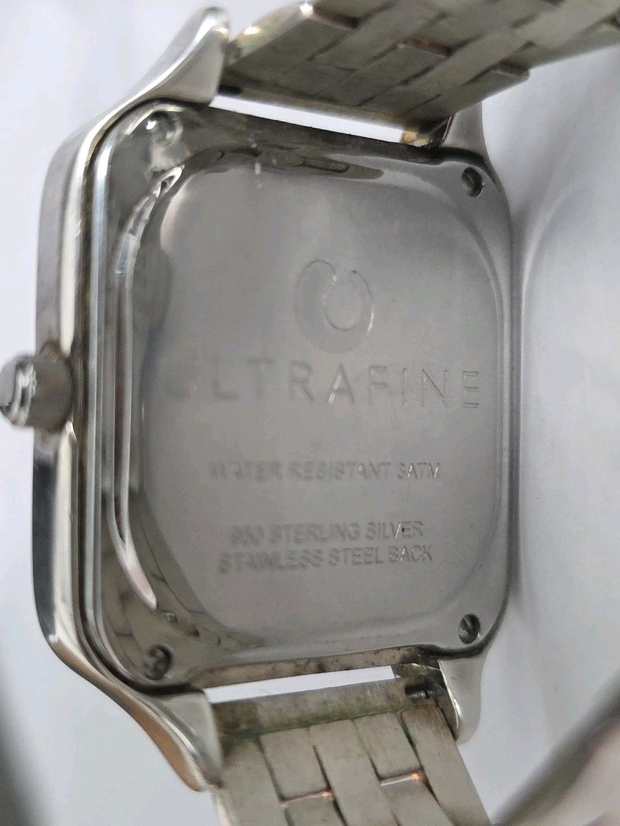 Vintage Ultrafine 950 Sterling Silver Watch. Milor Italy  display picture 2