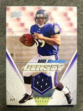 2008 Upper Deck #UDRJ-RR Ray Rice Rookie RC UD Jersey Relic Card. rookie card picture