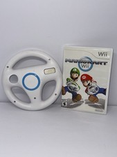 Mario Kart Wii (Wii, 2008) Wii Wheel Included - NO Manual