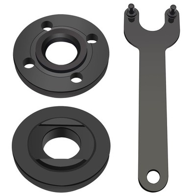3 Pcs Angle Grinder Nut Angle Grinder Wrench Kit, 5/8-11 Flange Metal Lock Nut