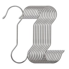 12 Pack 7.9 Inch Extra Long Shower Curtain S Hooks Stainless Steel Heavy Duty...
