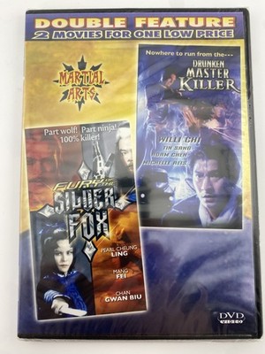 Double Feature Martial Arts Fury Of The Silver Fox And Drunken Master Killer Dvd