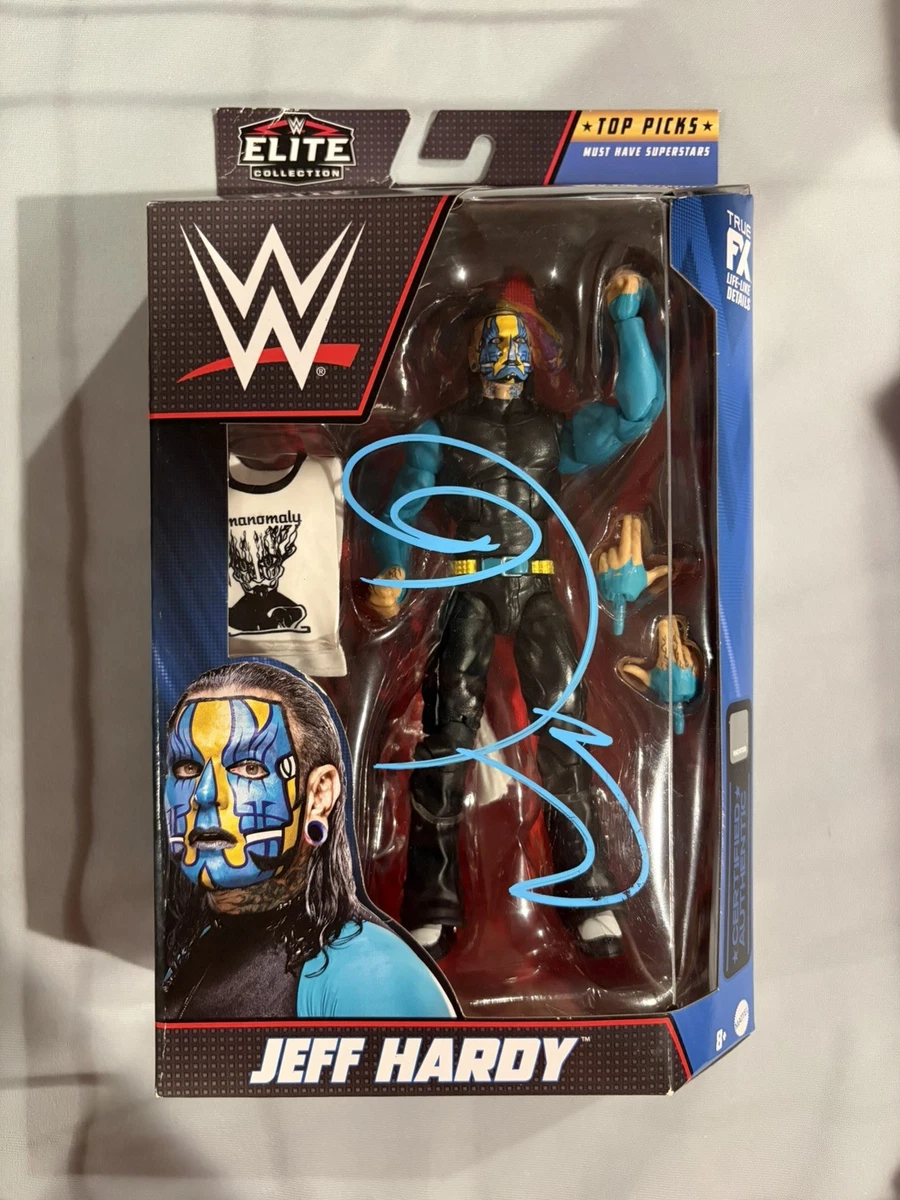 一点物WWE 認証書付きサイン入り jeff hardy elite エリート Jeff Hardy WWE Wrestling Original Autographed Items for sale | eBay