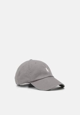 Polo Ralph Lauren Basecap Grau mit Logo-Stitching in Weiß