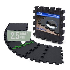 Mata ochronna podłogi Fitness 2,5 cm bardzo gruba – Mata do puzzli Mata fitness Gimnastyka...