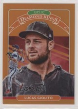 2020 Panini Donruss Optic Diamond Kings Orange Prizm /100 Lucas Giolito #12 1u6