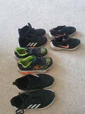 4 Paar Kinderturnschuhe Adidas, Nike, Sketche...