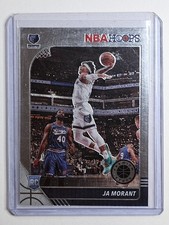 Ja Morant 2019-20 NBA Hoops Premium Stock RC Rookie #259 Grizzlies 💎