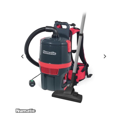 Numatic RSB 150 NX/0 Akku Rucksacksauger mit Zubehörset AA30E, ohne Akku