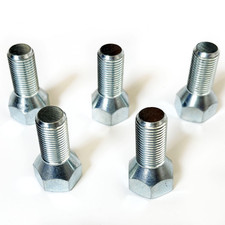 For 1935-1954 Des Chrysler 6 Cyl Left Hand Thread Wheel Hub Lug Bolts Set Of 5 For 1935-1954 Des Chrysler 6 Cyl Left Hand Thread Wheel Hub Lug Bolts Set Of 5