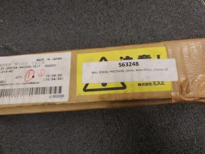 New Misumi BSS1004-214-NC High Precision Ball Screw C5 Ground