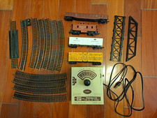 Vintage Train Parts and Pieces Lot Revel, Atlas - Tracks, Power Module, More