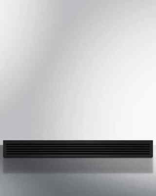 Summit GRILL48B 47 Inch Decorative Refrigerator Grill - Black