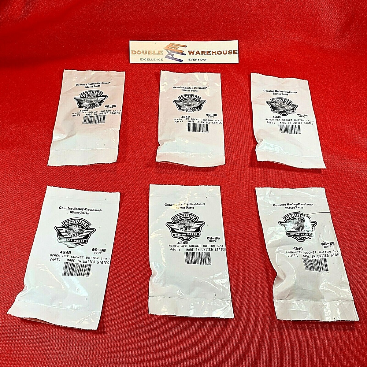 NOS OEM Harley Davidson 4349 1/4