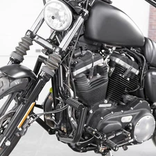 Mustache Engine Guard 1.25" Crash Bar For Harley Sportster 883 1200 XL 2004-up