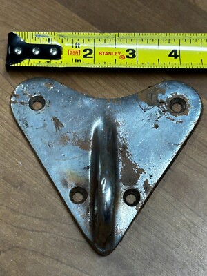 USED PERKO Chrome over Bronze 4.5'' Bow Plate Chris Craft Century