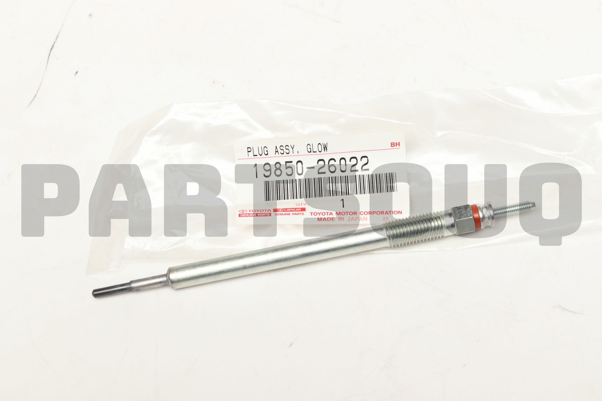 1985026022 Genuine Toyota PLUG ASSY, GLOW 19850-26022 | eBay