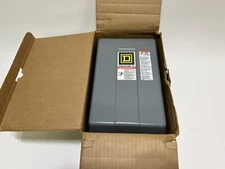 SQUARE D 8903LXG60 SER. B CONTACT ENCLOSURE ONLY 120 V LXG