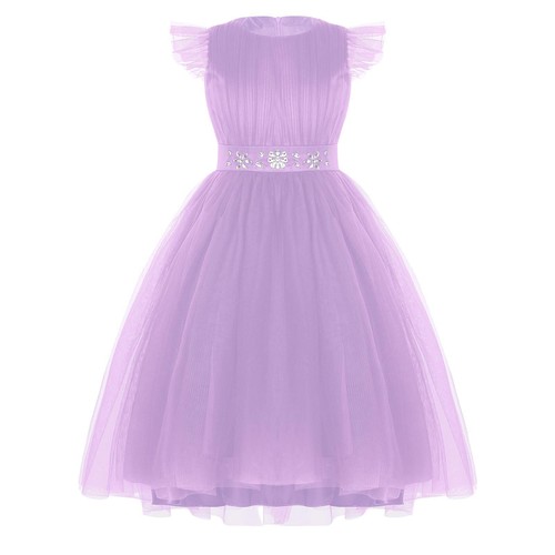 Kids Girl~Princess Dress Vintage Ruffle Tutu Tulle Wedding Party Graduation Prom - Picture 17 of 64