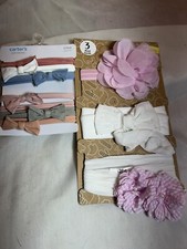 Baby Toddler Headband Lot Of 9 New 0-24 month