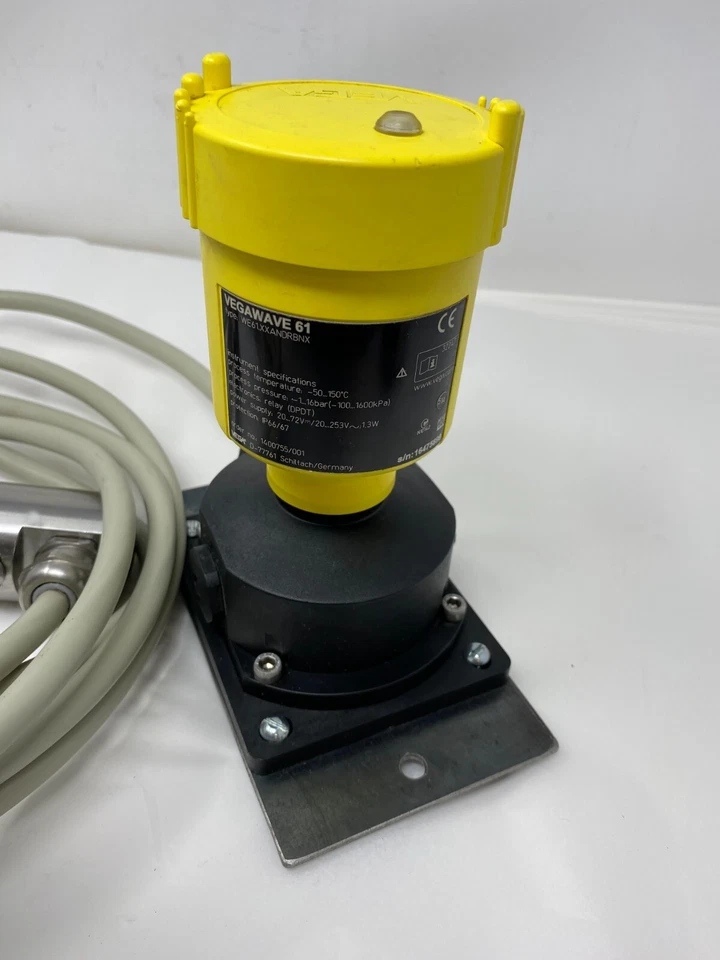 Vegawave 61 WE61.XXANDRBNX Vibrating Level Switch 20-72VDC 20-253VAC 3A w/Cable - Image 2 of 4