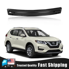 Fit 2014-2019 Nissan Rogue Front Bumper Impact Bar Steel  Reinforcement Black