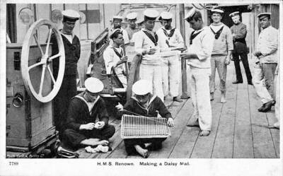 British Royal Navy Battleship HMS Renown SHIPPING NAVAL OLD PHOTO