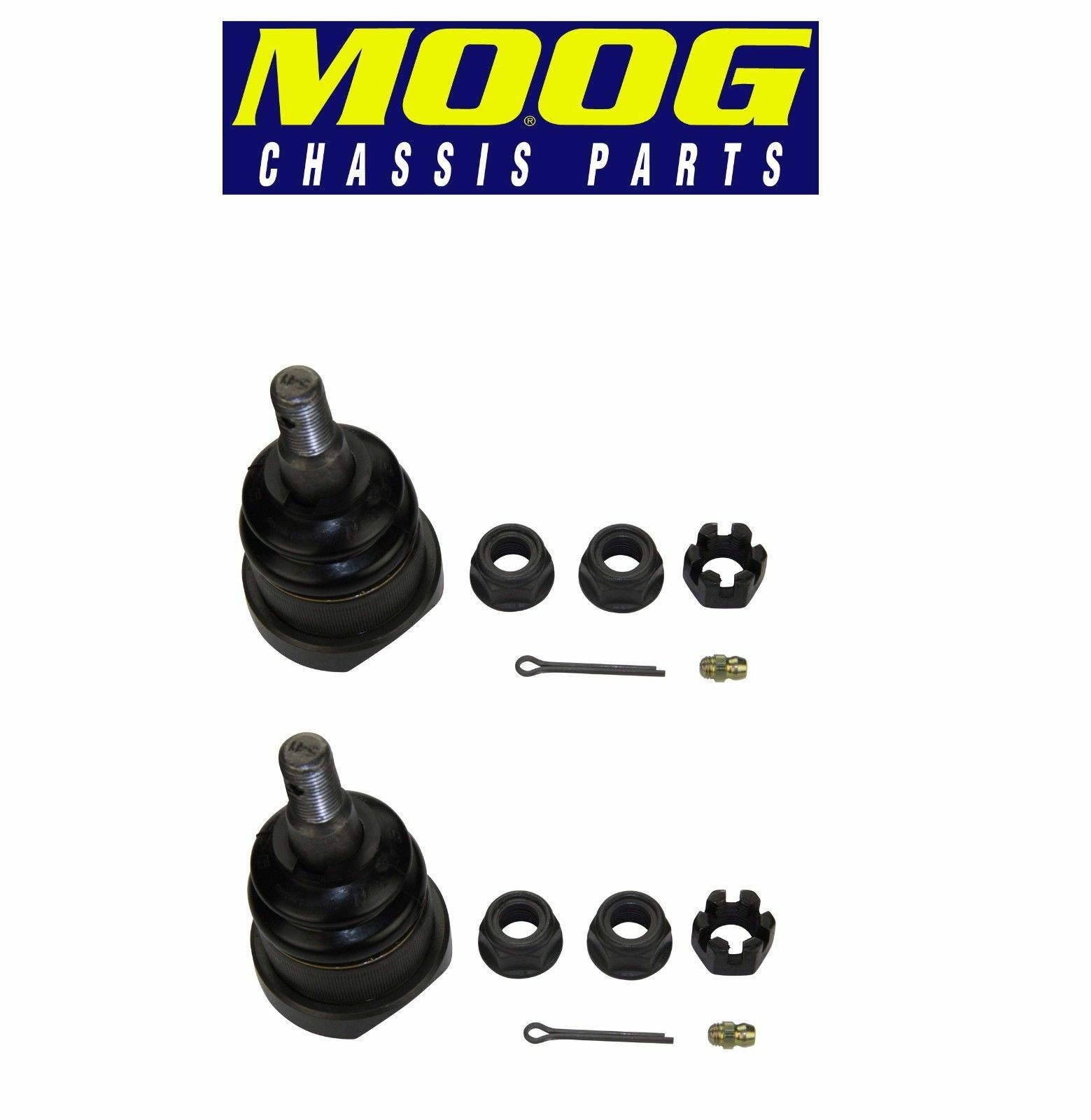 For Jeep Liberty 20022004 Pair Set of 2 Front Lower Ball Joints Moog
