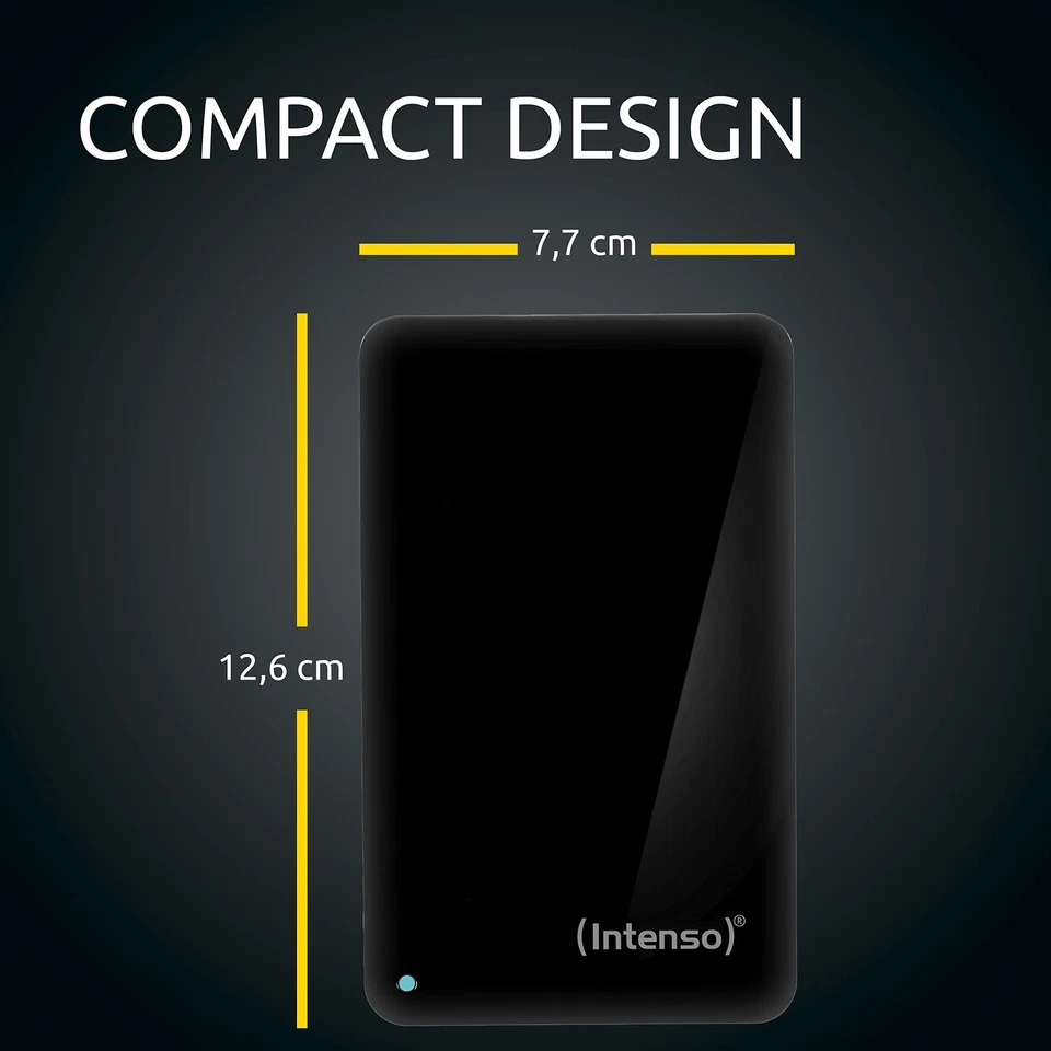 6023560 1TB Memory Drive USB 3.0 2.5' External Hard Drive Mechanische Festplatte - Bild 4 von 4