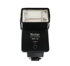 Vintage VIVITAR SMS 30 Flash New-In-Box w/ Extra Lenses  Manual NOS