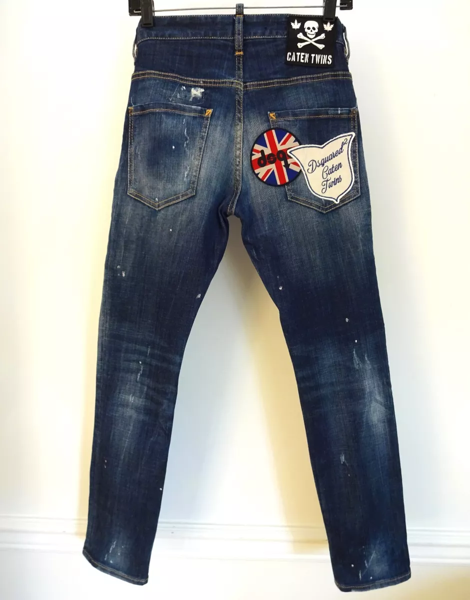 DSQUARED2 SKATER JEANS ITALIAN SIZE 44 = US 29 MADE IN ITALY | eBay