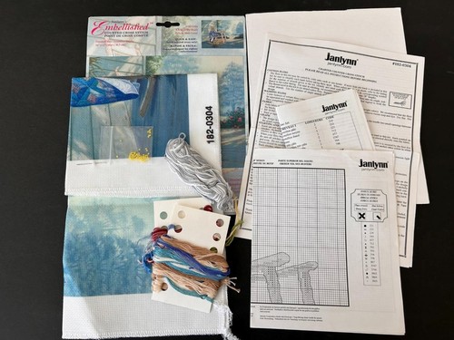 Janlynn Embellished Close To My Heart cross stitch kit complete rocking chair - Picture 3 of 3