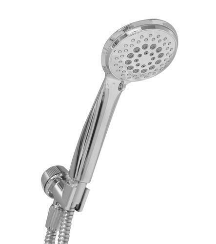 7-Spray Setting Chrome Handheld Showerhead with 72" Stainless Steel Hose - Picture 1 of 4