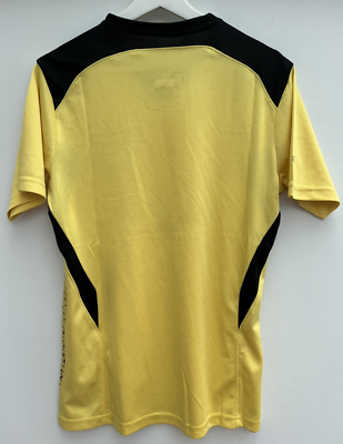 Liverpool 2004/05 Away Football Shirt Reebok Yellow Short Sleeve