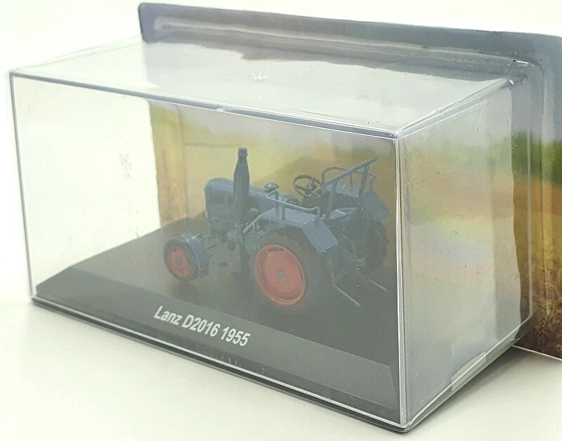 Hachette 1/43 Scale Model Tractor HL49 - 1955 Lanz D2016 - Blue - Image 2 of 4