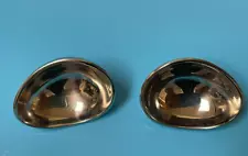 Corneal Eye Shield Stainless Steel Small 26mm X 17mm Laser Eye Protector 2 PCS