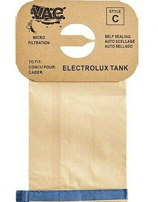 24 Bags for Electrolux Canister Vacuum Style C ~ 4 PLY ~ MADE IN USA !! 