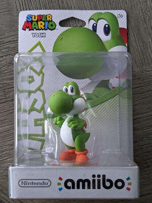 Yoshi Super Mario Series Nintendo Amiibo Figure New (Factory Sealed)