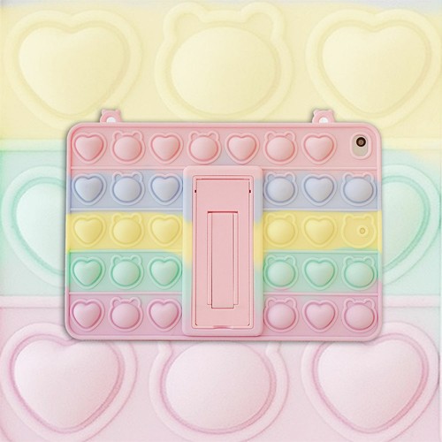 Fidget Toys Push Bubble Tablet Case For iPad 8th/7/6 5 mini3 Air 4/5 2022 Pop 11 - Picture 8 of 19