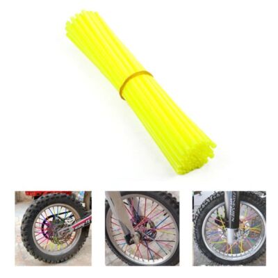 Wheel Rim Spoke Covers Wraps Fluo for YCF Start Pilot Lite Bigy SM Pitbikes