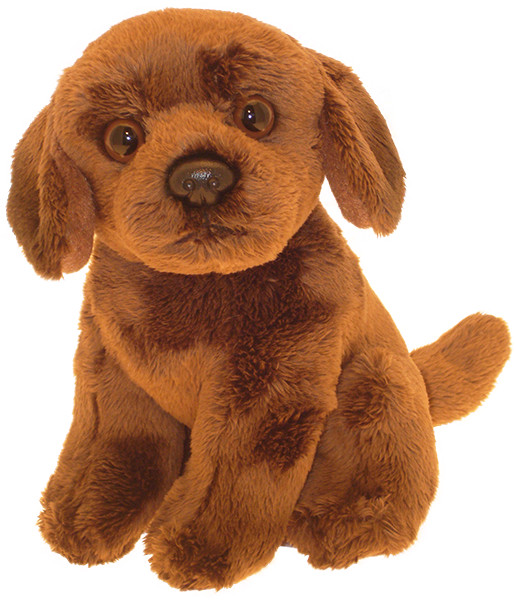 6.5"" Chocolate Labrador teddy LABRADORS plush toy dog soft toys dogs teddies