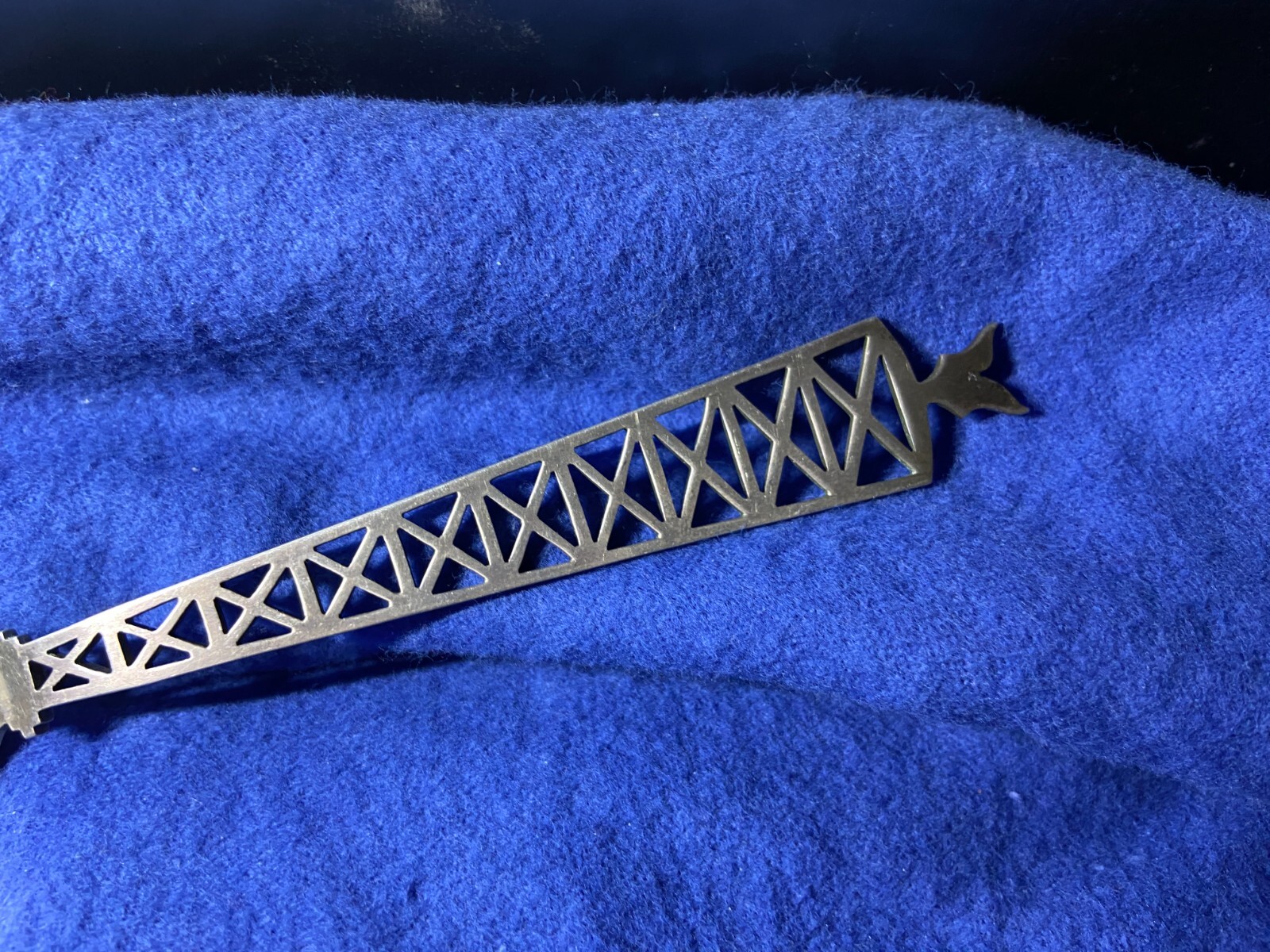 Sterling Silver Souvenir Spoon Oil Well Shape El Dorado Arkansas eBay