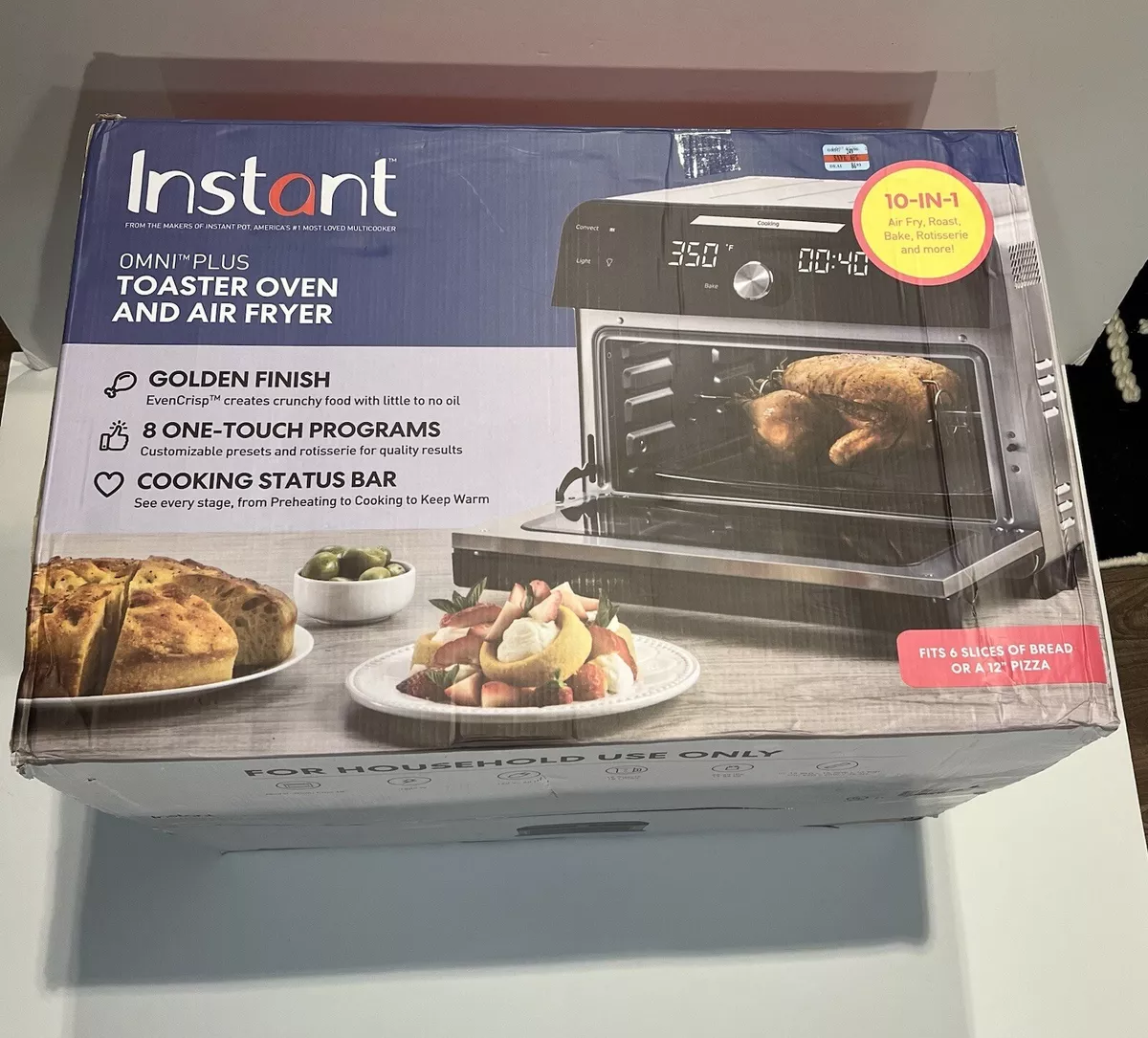 Instant Omni Plus Toaster Oven & Air Fryer