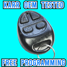 Clean Oem Karr W Blue Led Keyless Remote Start Fob 4bt Transmitter Oxc743301